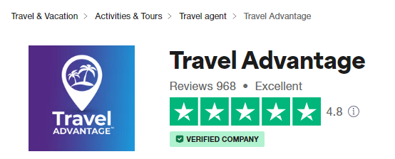 Travel Advantage - trustpilot reviews